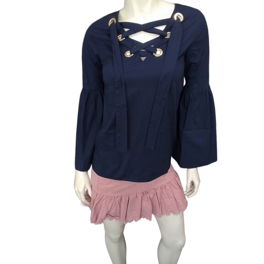 Michael Kors Lace-Up Women’s Tunic - Picture 16 of 16